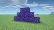 Crying Obsidian is similar to obsidian in blast resistance, but looks drastically different in Minecraft (Image via Mojang)